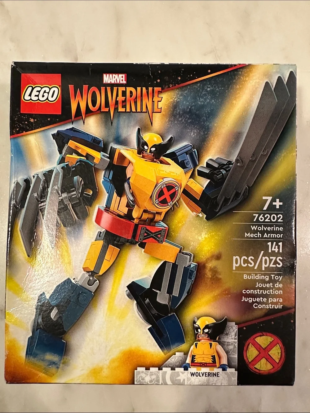 Lego 76202 Marvel Wolverine Mech Armor 141pcs Building Toy New and sealed
